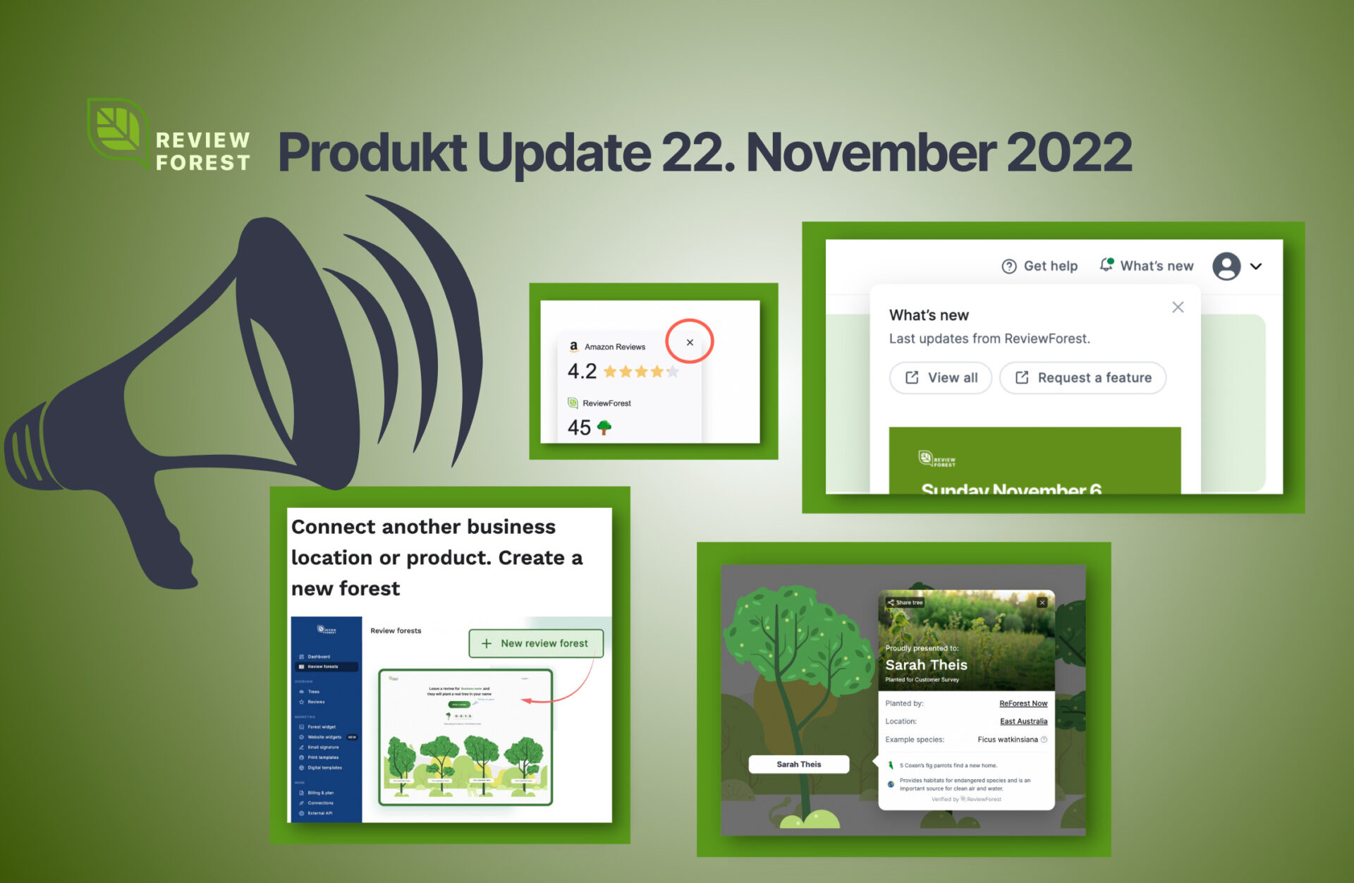 Produkt Update 22. November 2022