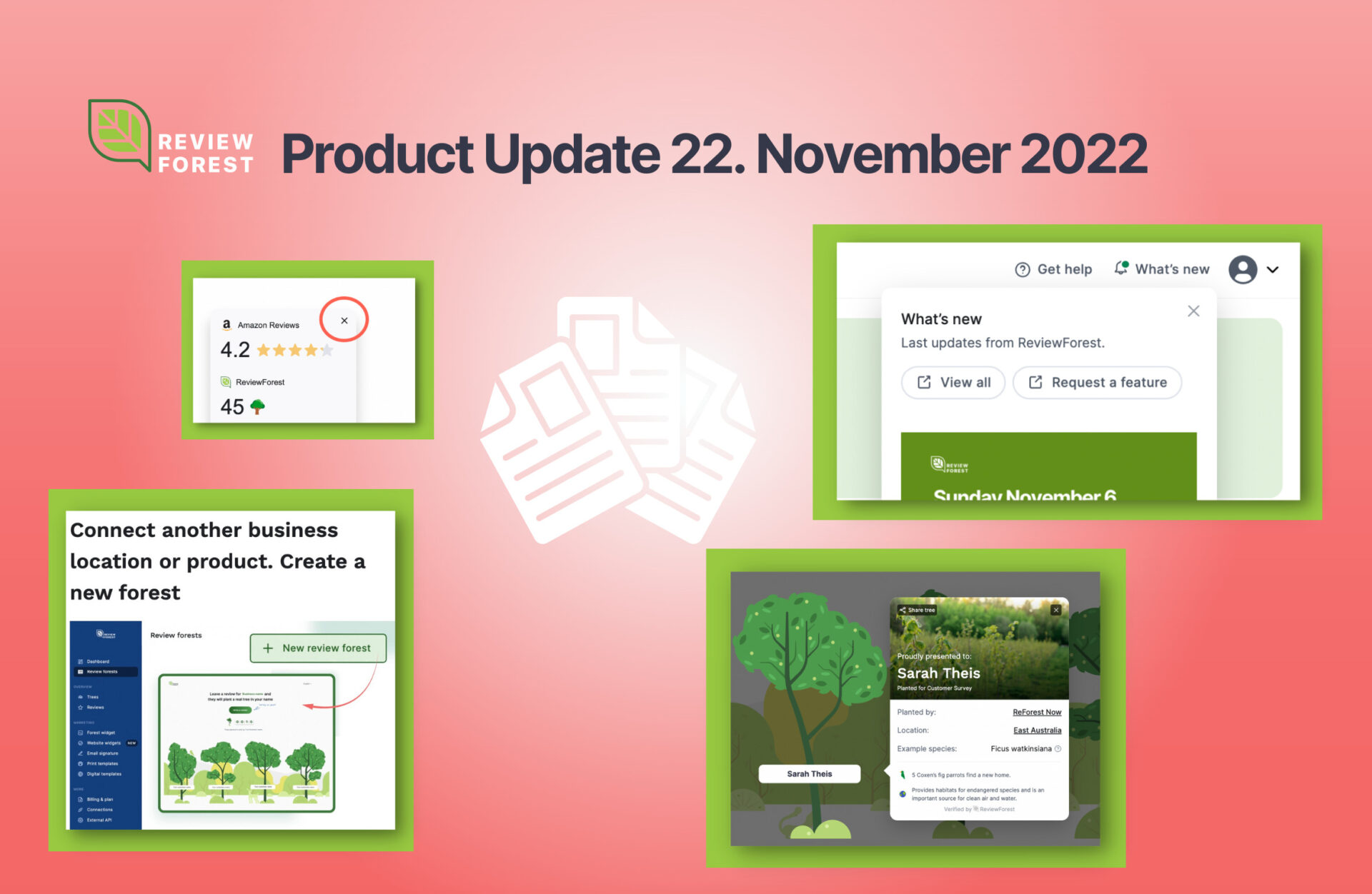 Product Update 22. November 2022