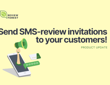 Send SMS review invitations to your customers!